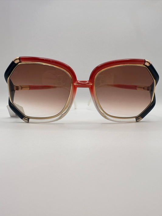 Rose Ombré Ted Lapidus Vintage Sunglasses